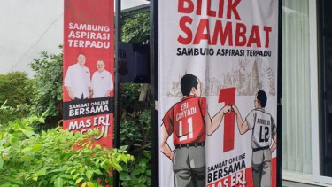Bilik Sambat Daring paslon Eri-Armuji (antara)