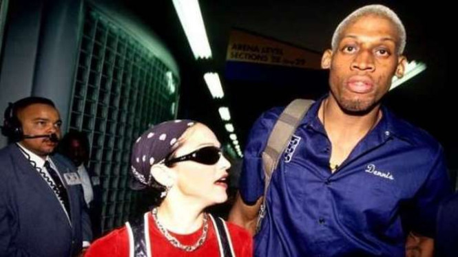Dennis Rodman dan Madonna