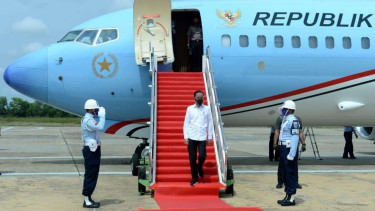 Presiden Joko Widodo ke Kalimantan Tengah