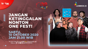 One Fest tvOne, Sabtu (10/10).