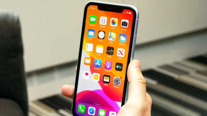 Ilustrasi Apple iPhone.