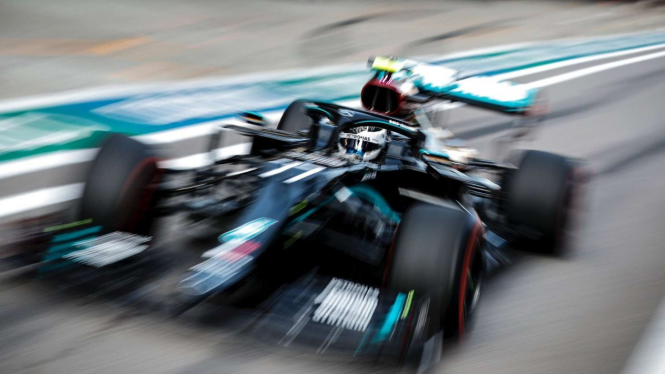 Pembalap Tim Mercedes F1, Valtteri Bottas
