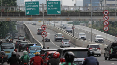 Pemberlakuan Kembali PSBB Masa Transisi di Jakarta__Kendaraan 