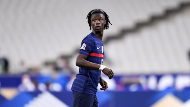 Pemain muda Prancis, Eduardo Camavinga