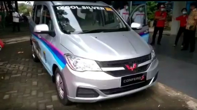 Wuling Confero jadi angkot di Depok
