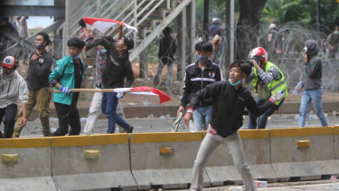 Pelajar Tolak UU Omnibus Law Cipta Kerja