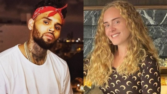 Chris Brown dan Adele.