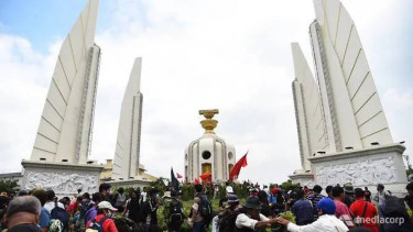 Aksi Protes di Thailand