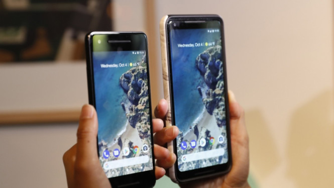 Ilustrasi ponsel pakai fitur NFC.