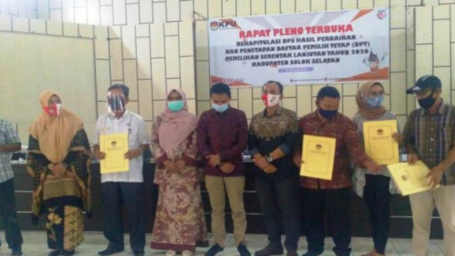 Pleno KPU Solok Selatan (antara)