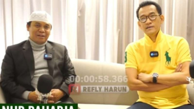 Gus Nur dalam wawancara dengan Refly Harun.