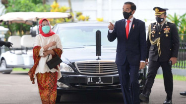 Presiden Joko Widodo dan Ibu Negara Iriana