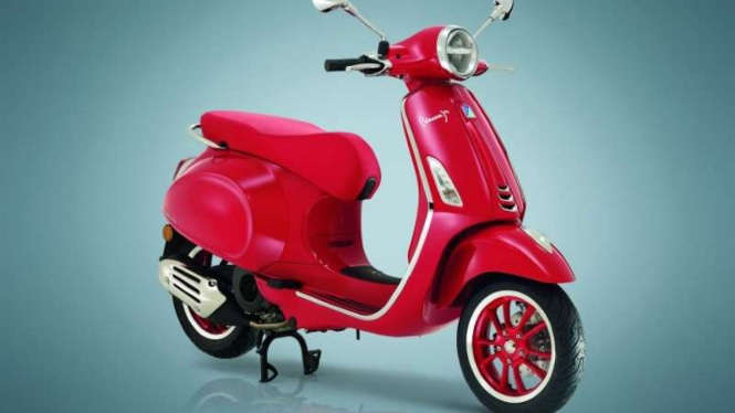 Vespa Primavera RED Edition dijual di Indonesia