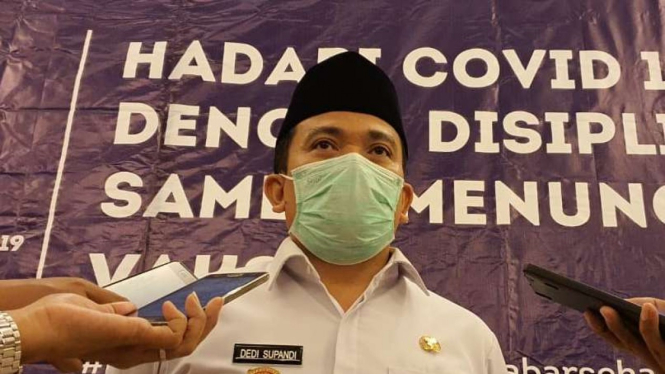 Pjs Wali Kota Depok, Dedi Supandi.