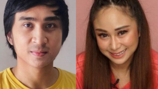 Lutfi Agizal dan Denise Chariesta.