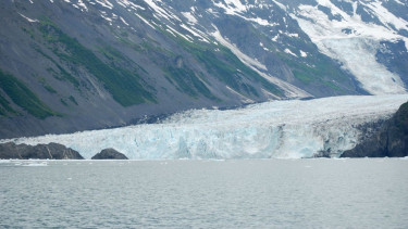 Barry Arm, Prince William Sound di Alaska, AS.