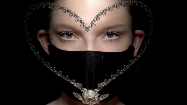 Desain face shield rancangan Rinaldy Yunardi.