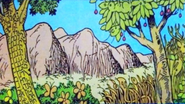 Tes kejelian mata, cari 6 bentuk binatang di gambar ini