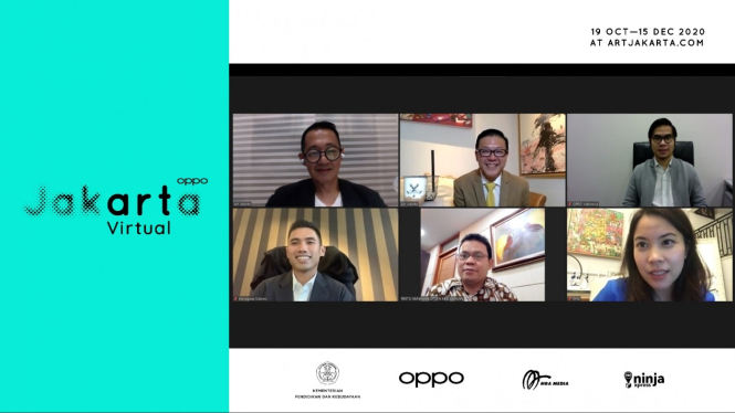 Press conference ART Jakarta Virtual 2020