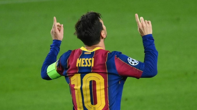 Megabintang Barcelona, Lionel Messi