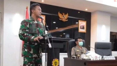 VIVA Militer : KSAD Jenderal TNI Andika Perkasa bertemu dengan Mentan RI