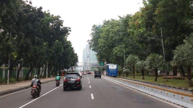 Lokasi penjambretan kolonel Marinir di Medan Merdeka