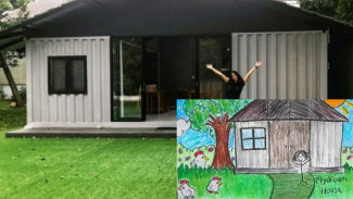 Rumah Unik Chef Renatta, Gambar Masa Kecil yang Terwujud