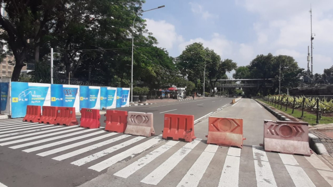 (Ilustrasi) Penutupan jalan 