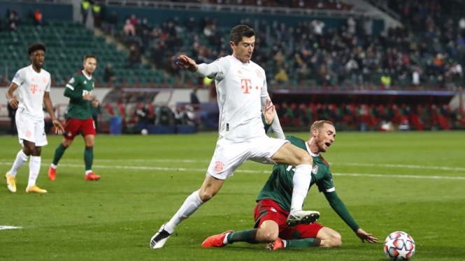 Pertandingan Lokomotiv Moscow vs Bayern Munich