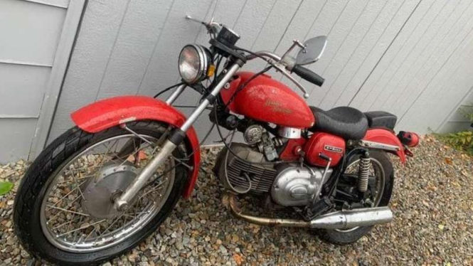 Motor gede Harley-Davidson yang dicuri empat tahun dan balik secara utuh