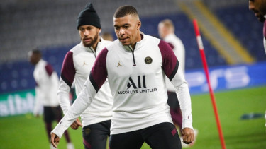 Pemain bintang PSG, Kylian Mbappe dan Neymar