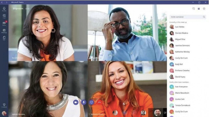 Microsoft Teams.