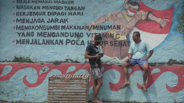 Mural Bersama Lawan COVID-19