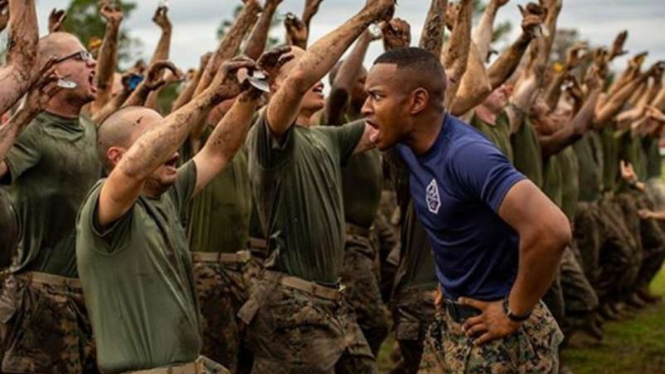 VIVA Militer: Pasukan Marinir Amerika Serikat.