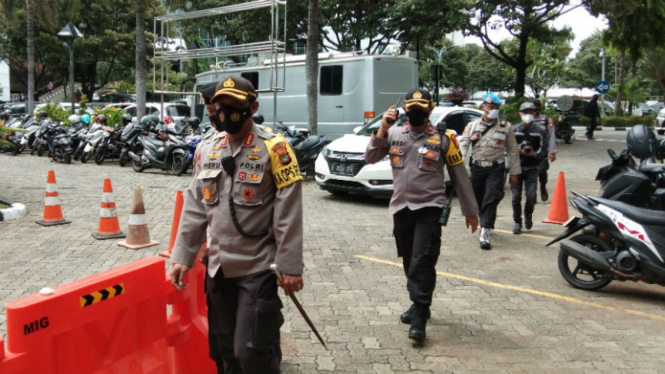 Kapolres Metro Jakarta Pusat Kombes Pol Heru Novianto. 