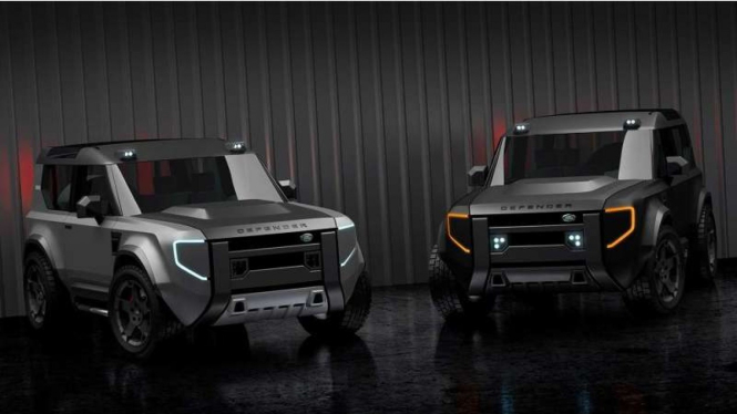 Rekaan desain Land Rover 'Baby' Defender