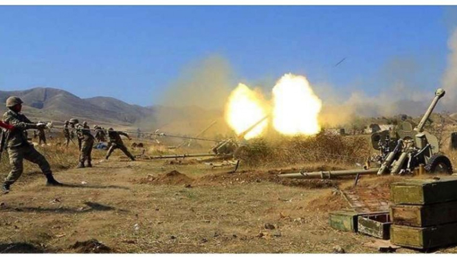 VIVA Militer : Tentara Azerbaijan lancarkan serangan ke garis pertahanan Armenia