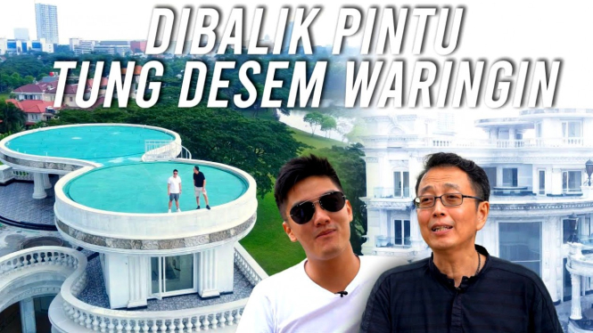 Boy William kunjungi rumah motivator Tung Desem Waringin