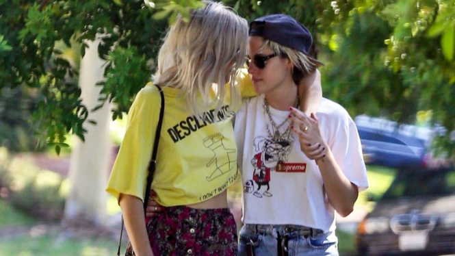 Kristen Stewart dan Dylan Meyer.