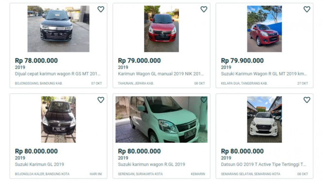 Iklan mobil bekas Suzuki Karimun Wagon R