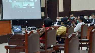 Saksi dihadirkan dalam sidang Brigjen Prasetijo