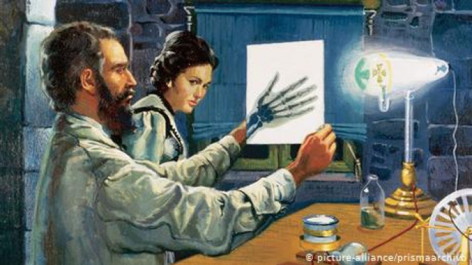 Penemu Sinar X, Wilhelm Conrad Rontgen.