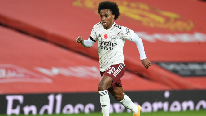 Willian saat masih memperkuat Arsenal