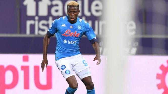 Striker Napoli, Victor Osimhen.