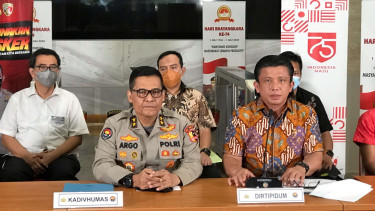 Kadiv Humas Polri Irjen Raden Prabowo Argo Yuwono dan Brigjen Ferdy Sambo 