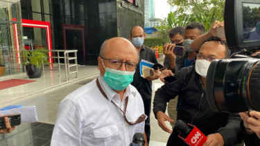 Direktur Utama Jiwasraya Hexana Tri Sasongko sambangi KPK