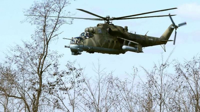 VIVA Militer: Helikopter Mil Mi-24 Angkatan Bersenjata Federasi Rusia