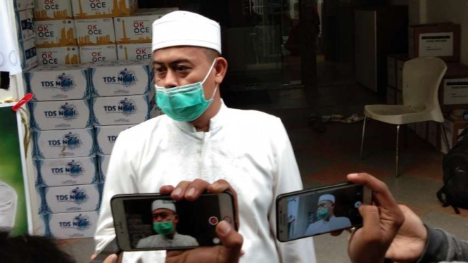 Ketua Umum PA 212 Slamet Ma'arif