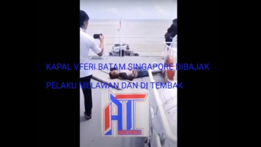 Viral pembajakan kapal dan pelaku ditembak