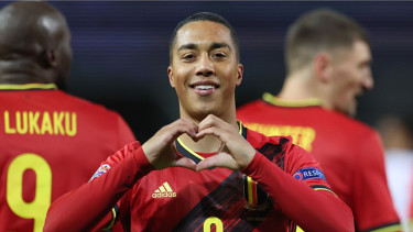 Gelandang Timnas Belgia, Yoeri Tielemans.